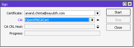 SignCert